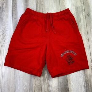 OVO October's Very Own Sweat Shorts Mens Small Red Black Fleece Streetwear Men